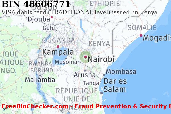 48606771 VISA debit Kenya KE BIN Liste 