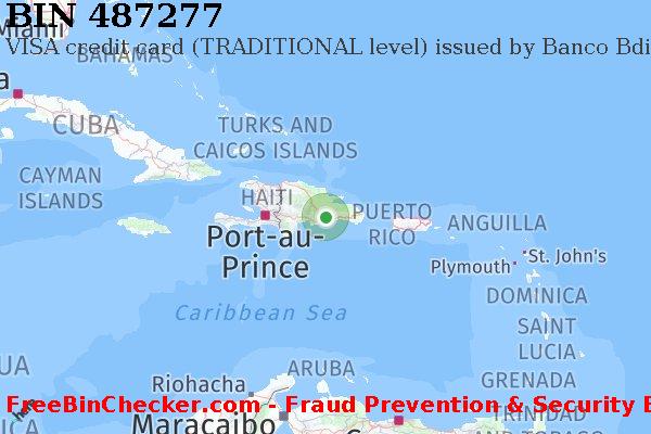 487277 VISA credit Dominican Republic DO BIN List
