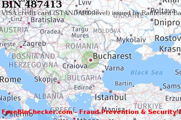 487413 VISA credit Romania RO BIN List