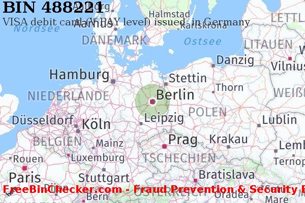 488221 VISA debit Germany DE BIN-Liste