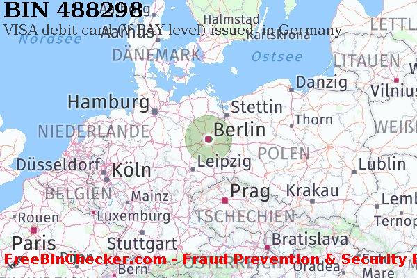 488298 VISA debit Germany DE BIN-Liste