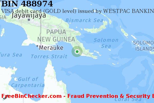 488974 VISA debit Papua New Guinea PG BIN List