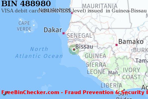 488980 VISA debit Guinea-Bissau GW BIN List