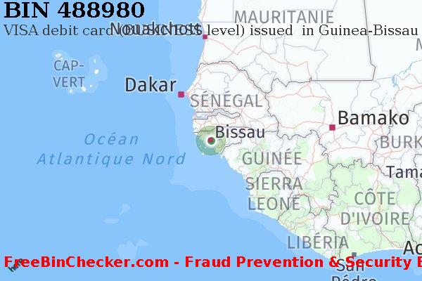 488980 VISA debit Guinea-Bissau GW BIN Liste 
