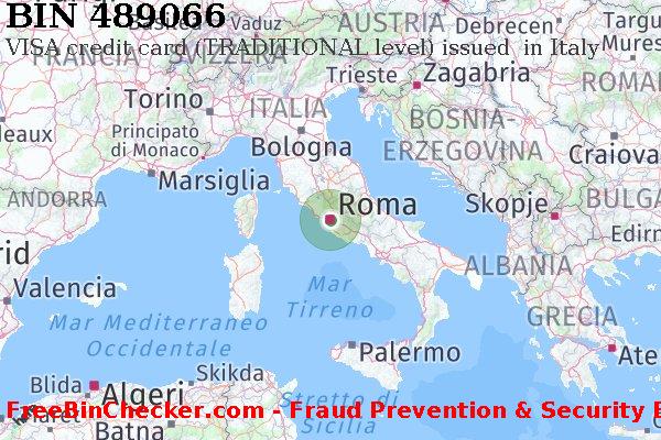 489066 VISA credit Italy IT Lista BIN
