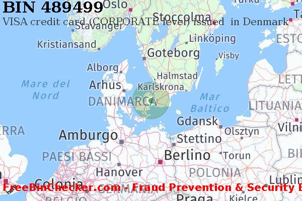 489499 VISA credit Denmark DK Lista BIN