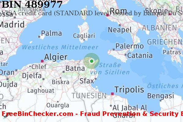 489977 VISA credit Tunisia TN BIN-Liste
