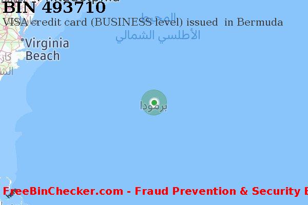493710 VISA credit Bermuda BM قائمة BIN