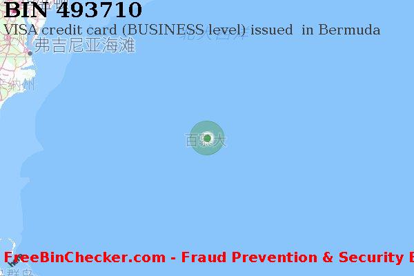 493710 VISA credit Bermuda BM BIN列表