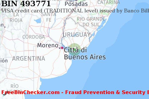 493771 VISA credit Uruguay UY Lista BIN