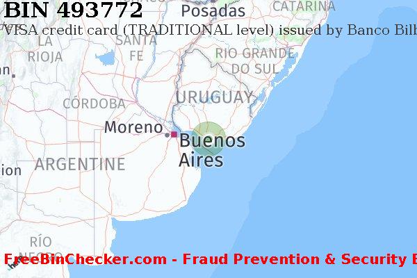 493772 VISA credit Uruguay UY BIN Liste 