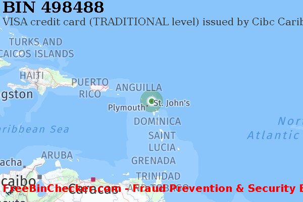 498488 VISA credit Antigua and Barbuda AG BIN List