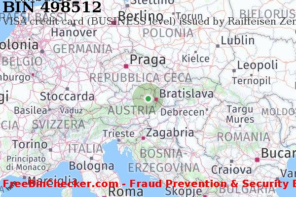 498512 VISA credit Austria AT Lista BIN