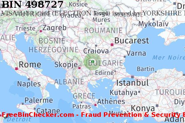 498727 VISA debit Bulgaria BG BIN Liste 