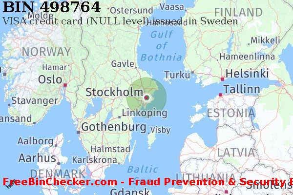 498764 VISA credit Sweden SE BIN List