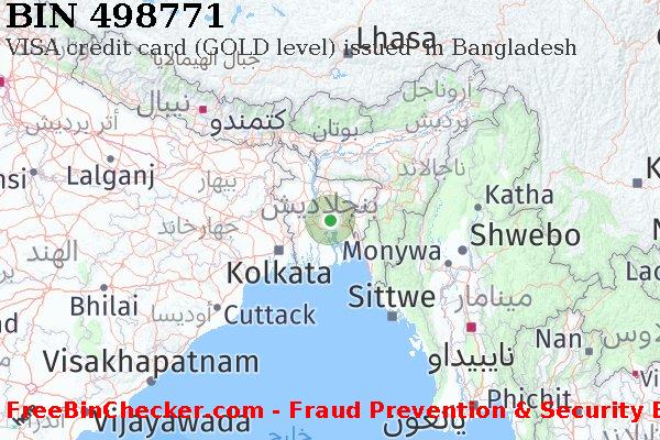 498771 VISA credit Bangladesh BD قائمة BIN