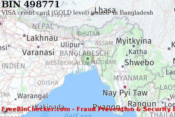 498771 VISA credit Bangladesh BD BIN-Liste