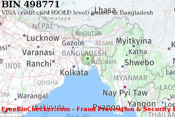 498771 VISA credit Bangladesh BD BIN Liste 