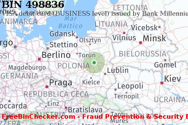 498836 VISA debit Poland PL Lista BIN