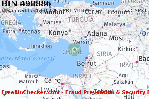 498886 VISA credit Cyprus CY Lista de BIN