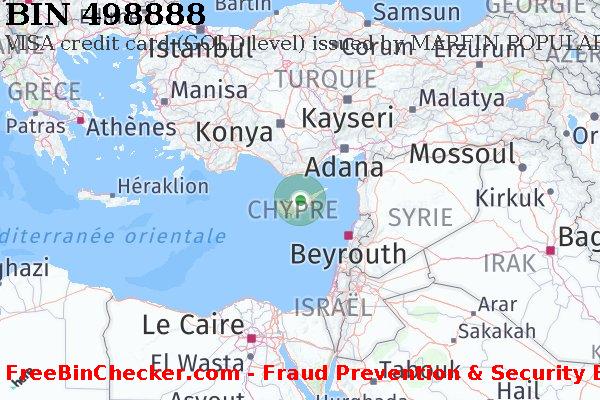 498888 VISA credit Cyprus CY BIN Liste 