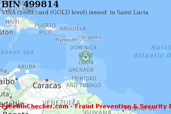 499814 VISA credit Saint Lucia LC BIN List