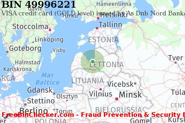 49996221 VISA credit Latvia LV Lista BIN