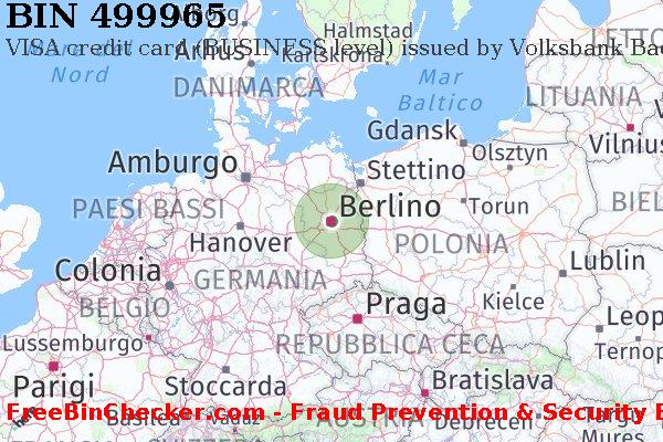 499965 VISA credit Germany DE Lista BIN