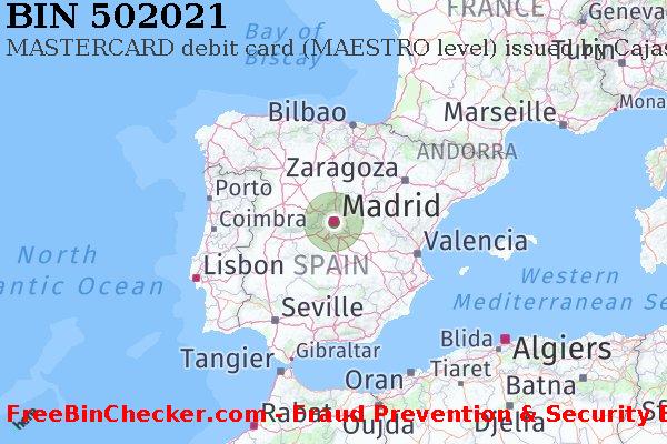 502021 MASTERCARD debit Spain ES BIN List