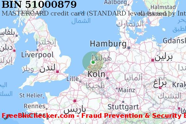 51000879 MASTERCARD credit The Netherlands NL قائمة BIN