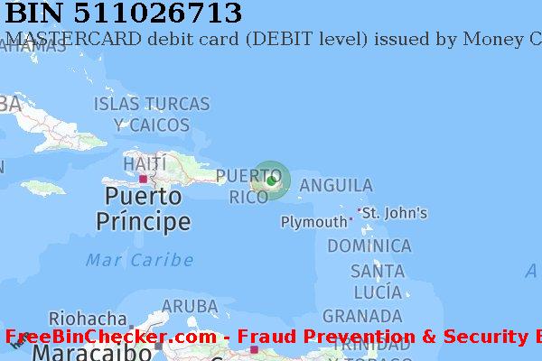 511026713 MASTERCARD debit Puerto Rico PR Lista de BIN