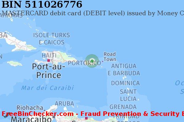511026776 MASTERCARD debit Puerto Rico PR Lista BIN