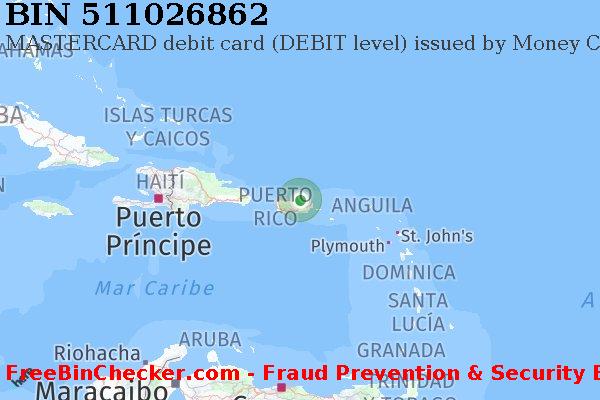 511026862 MASTERCARD debit Puerto Rico PR Lista de BIN