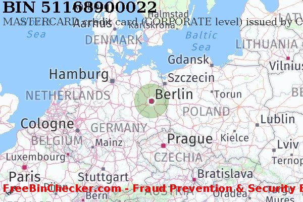 51168900022 MASTERCARD credit Germany DE BIN List