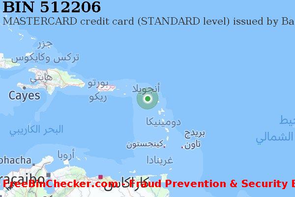 512206 MASTERCARD credit Saint Kitts and Nevis KN قائمة BIN
