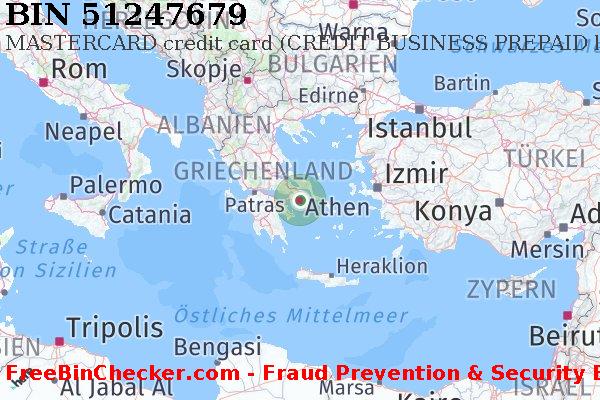 51247679 MASTERCARD credit Greece GR BIN-Liste