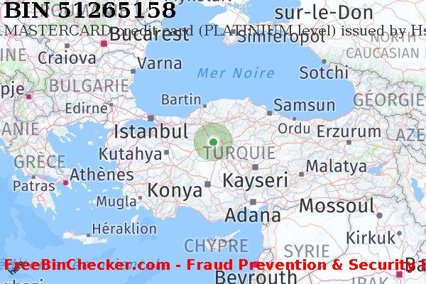 51265158 MASTERCARD credit Turkey TR BIN Liste 