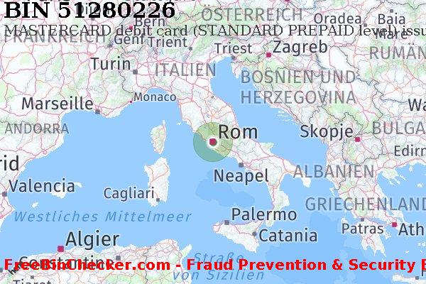 51280226 MASTERCARD debit Italy IT BIN-Liste