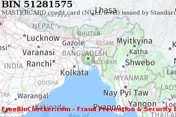 51281575 MASTERCARD credit Bangladesh BD बिन सूची