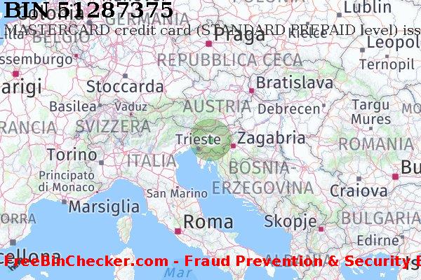 51287375 MASTERCARD credit Slovenia SI Lista BIN