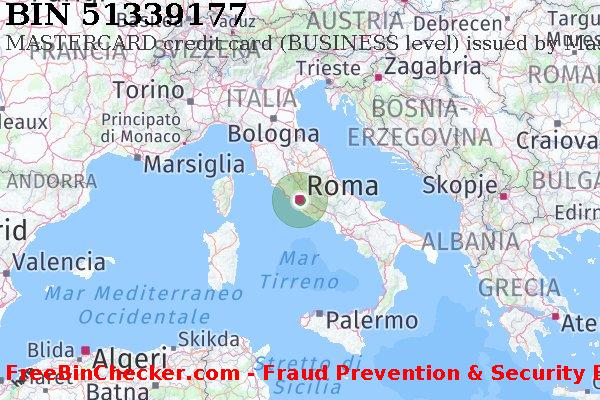51339177 MASTERCARD credit Italy IT Lista BIN