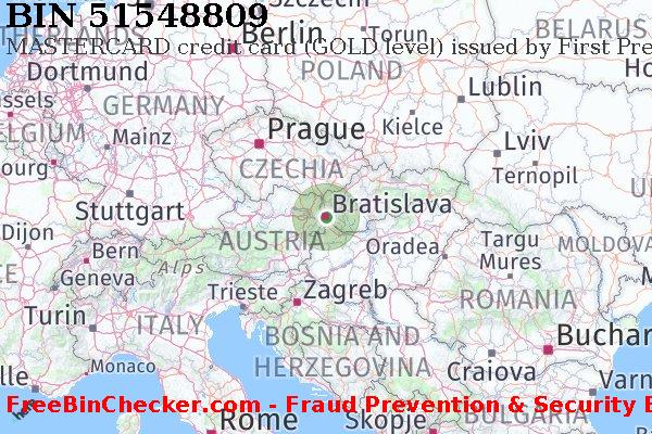 51548809 MASTERCARD credit Slovakia (Slovak Republic) SK BIN List