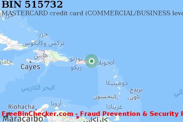 515732 MASTERCARD credit Virgin Islands (U.S.) VI قائمة BIN