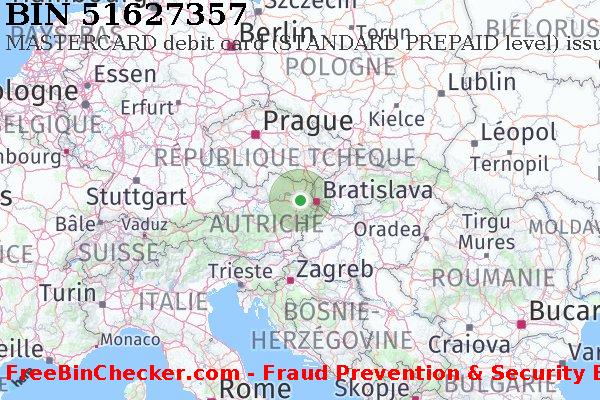 51627357 MASTERCARD debit Austria AT BIN Liste 