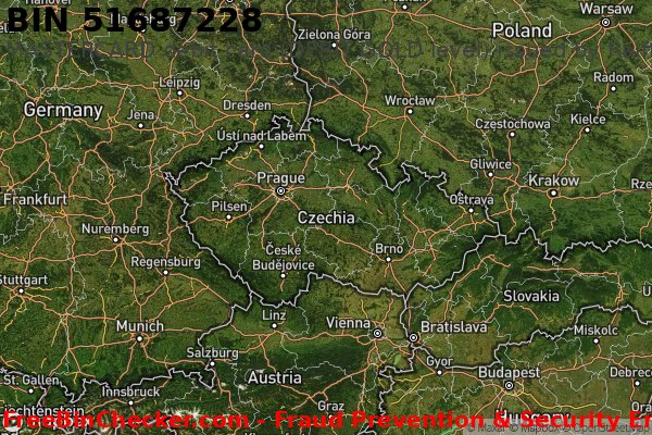 51687228 MASTERCARD debit Czech Republic CZ BIN List