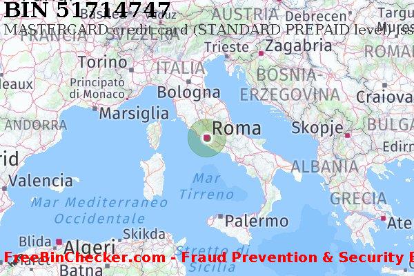 51714747 MASTERCARD credit Italy IT Lista BIN