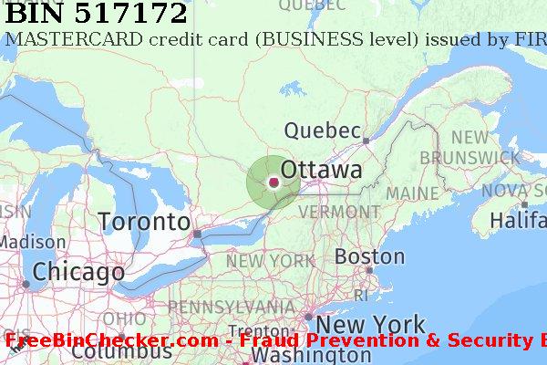 517172 MASTERCARD credit Canada CA BIN List