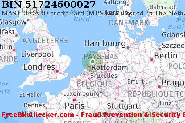 51724600027 MASTERCARD credit The Netherlands NL BIN Liste 