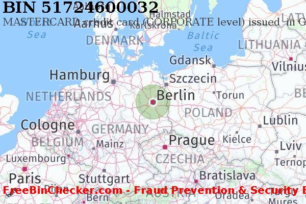 51724600032 MASTERCARD credit Germany DE BIN List