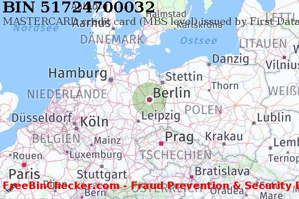 51724700032 MASTERCARD credit Germany DE BIN-Liste